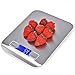 Doxgo Digital Kitchen Food Scale 11lb/5kg with g/oz/lb/ml Switchable, Stainless Steel and Backlit LCD Display