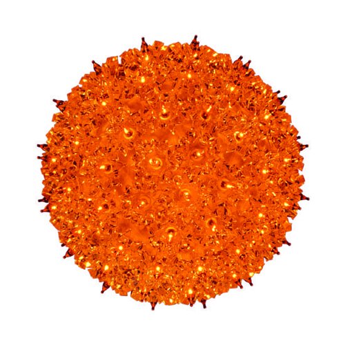 Bethlehem Lighting Indoor/Outdoor Christmas Standard Star Sphere 100  , Amber