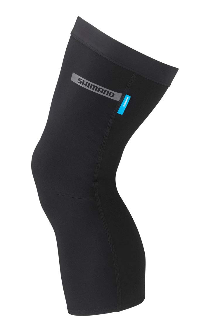 Shimano Clothing Unisex Shimano Knee Warmer, Black, Size S