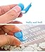 Cute Snail Shape Silicone Drink Markers Tea Bag Holder, Creatiee Mini Wine Glass Marker Charms Reusable Glass Identifiers Gift Set (Random Colors, Pack of 30)