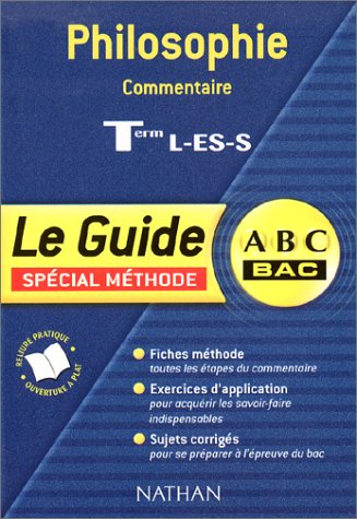 Philosophie, term. L, ES, S