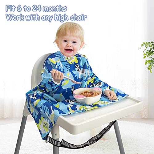Veronica Baby Weaning Bib Feeding Highchair Cover Bibs Baby Led Weaning
