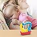 Liberty Imports Musical Instrument Toys, 3 in 1 Toddler Electronic Light Up Interactive Drum Trumpet Harp Learning Set for 18 Months 1-3 Year Olds