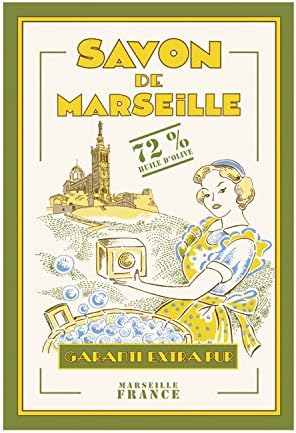 Torchons & Bouchons Kitchen Towel - Savon De Marseille - Marseille Soap