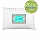 LANCON Kids Toddler Pillow with Pillowcase White 13 x 18, 100% Cotton, Premium Quality, Soft Hypoallergenic & Machine Washable. Perfect Small Pillow for Kids Age 2+