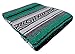 El Paso Designs Mexican Yoga Blanket – Colorful Falsa Serape Throw for Yoga, Beach, Picnic, Saddle, or Home Décor – Soft Woven Boho Blanket (Green)