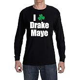 Long Sleeve New England Drake Maye I Love Drake Maye Shirt T-Shirt Long Sleeve