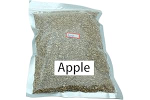 Lycuiw 125g/Bag Wood Chip for Apple Cherry Oak Hickory BBQ Sawdust Smoker Fumigation Box Bacon Wood Piece Smoked BBQ Grill To