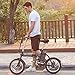 ANCHEER Folding Electric Bike, 16 Inch Collapsible Electric Commuter Bike Ebike with 36V 8Ah Lithium Battery (White)thumb 1