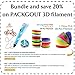 3D Pen, PACKGOUT 3D Drawing Printing Pen, Christmas Gifts/Present and Toys for Boys & Girls - Modern Arts and Crafts Tool