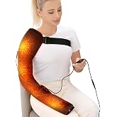 Shoulder Arm Hand Heating Pad for Pain Relief, Ultra Long Heated Wrist Wrap Heated Elbow Brace Hand Warmer for Tendonitis, Arthritis, Sports Injury Recovery, 3 Temperature Settings &amp; Timer