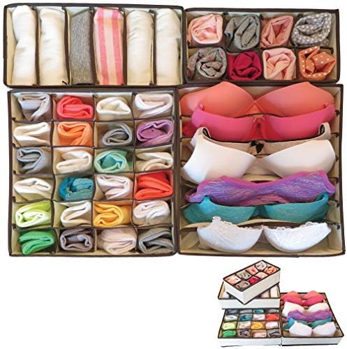 Evelots Underwear Organizer Drawer
