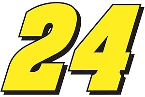 CREATIVE STICKERS Jeff Gordon 24 CreativeStickers0413 Set Of Two (2x) Stickers , Laptop , Ipad , Car , Truck , Size 4 inches on Longer Side