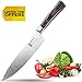 Tartek Japanese Chef Knife - High Carbon Stainless Steel - Razor Sharp & Perfect Balance - Comfortable Pakka Wood Handle - Best Kitchen Knife for Home and Restaurant -8 Inch