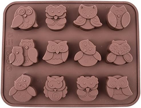 Cency 12 Silicone Cake Bread Chocolate Jelly Candy Baking Mould Craft Mold