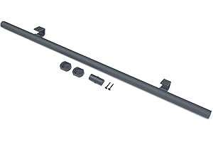 HARDJULAN 3.3FT Extention Track for Hook Rolling Kit System,No Rollers,No Ladder