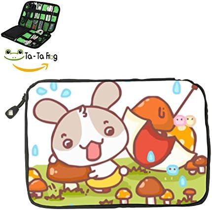 Cat Love Portable Electronics Accessories Bag Toiletry Bag Portable Case For Charger Cell Phones