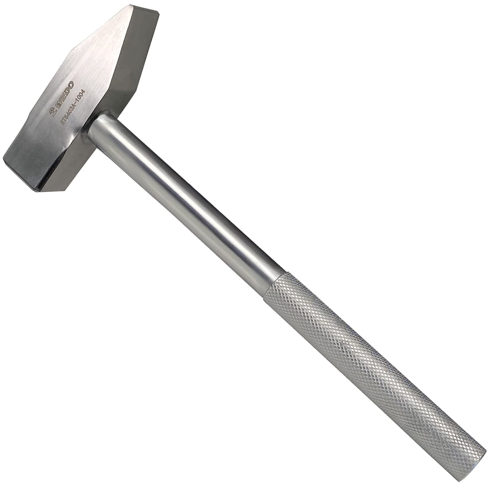 WEDO Stainless Cross Pein Hammer with Stainless Steel Handle, Engineers'Hammer, Corrosion Resistant, Rust Proof, Durable, Environmental Friendly, 1000g
