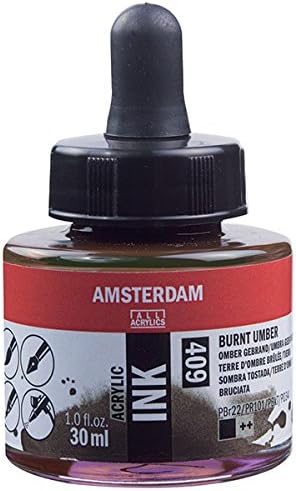 Amsterdam Acrylic Ink 30Ml Burnt Umber