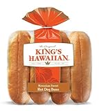 HAWAIIAN SWEET HOT DOG BUNS 2 PACKS, 8 BUNS PER PACK, GIFT BOXED