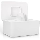 LEQXGO Baby Wipes Dispenser, Wipes Dispenser Baby Wipes Case, Baby Wipe Holder for Fresh Wipes, Non-Slip Wipes Case, Wipe Con