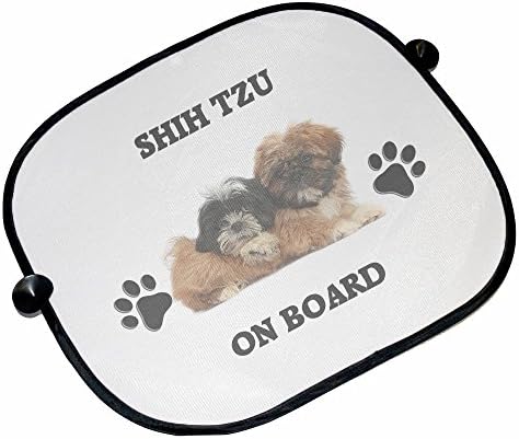 Shih Tzu On Board Car Sun Shades