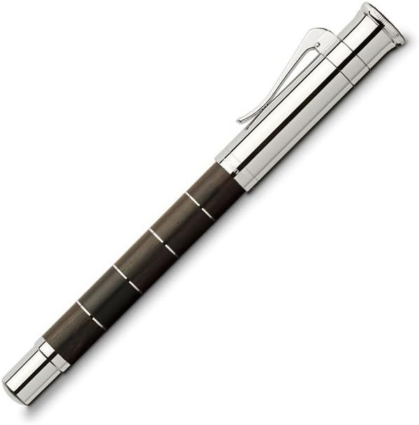 Faber-Castell 145801 Classic Anello Grenadill Fine GRAF, Brown,Platinum,Silver - Image 4