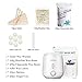 Wax Warmer Kit for Hair Removal Home Waxing with 7oz Hard Wax Beans(Chamomile) & 3.5oz Brazilian Wax & 15ml PostWax Lotion for Bikini Waxing or All Body Formula (White)