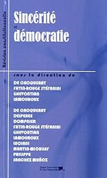 Sincérité et démocratie