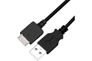 WMC-NW20MU USB Charger Cable Replacement Charging Sync Data Cable Supply Power Cord Compatible Sony Walkman MP3 Player NWZ-A7