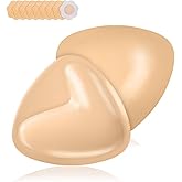 Tripsky Double-Sided Sticky Bra Inserts - Invisible Lift Adhesive Bra Pads - Triangle Push Up Pads - Breast Pads