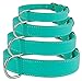 CollarDirect Genuine Leather Dog Collar 12 Colors, Soft Padded Collars for Puppy Small Medium Large, Mint Green Black Pink White Red Blue Purple (Mint Green, Size S Neck Fit 11″-13″)thumb 4