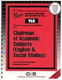 Chairman, Academic Subjects (English and Social Studies), Rudman, Jack, 0837381517