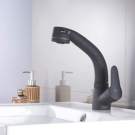 HUSHUN Extraiga los grifos de cocina Mezcladores de grifo de fregadero