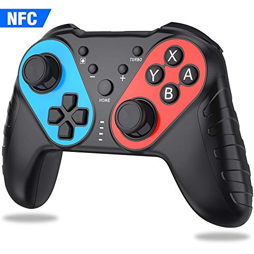 BEBONCOOL Wireless Controller for Nintendo Switch/Switch Lite,Pro Switch Remote with NFC Function for Nintendo Switch Controller,Pro Switch Controller with Turbo,Controller for Switch with Gyro Axi