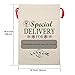2 Pack Santa Sacks Christmas Gift Bags Canvas Large 26.8’’ X 19.7’’ with Red Drawstring for Xmas Stockings Stuffers Presents Holder & Party Decorations For Kids (26.8’’ X 19.7’’)