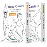 WorkoutLabs Yoga Cards I &amp; II – Complete Set: The Original Premium Visual Study, Class Sequencing &amp; Practice Guide · Plastic Flash Cards Decks with Sanskrit