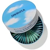 DAVIDsTEA Feel-Good 36-Sachet Tea Wheel &ndash; Organic Caffeine-Free Wellness Tea Sampler Gift Set for Hot &amp; Iced Steeps | 6 Calming Herbal Blends: Cold 911, Le Digestif, Ashwagandha Chai &amp; More