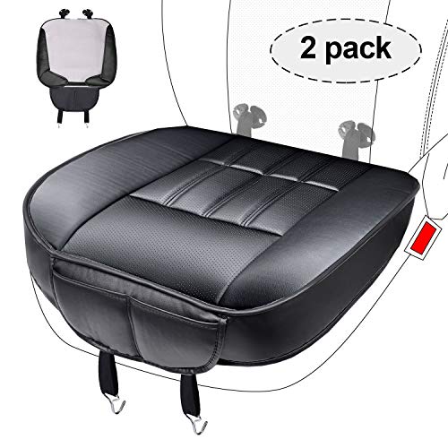 Car Front Seat Cushion Cover Edge Wrapping 2pc Breathable Pad Mat for Auto Supplies Memory Foam Seat Cushion