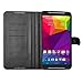 KuGi Blu Studio 7.0 LTE case ultra-thin MX style PU Cover +TPU Back Wallet stand Case For Blu Studio 7.0 LTE (Black)