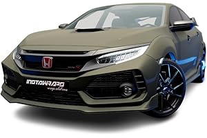 INSTAWRAPS 3M Car Wrap Roll 2080 Matte Military Green | M26 | (Sample 3in x 5in) | Automotive Vinyl Wrap for Cars - Car Interior Wrap & Exterior