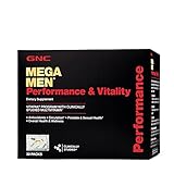 GNC Mega Men Performance and Vitality Daily Multivitamin Vitapak - 30 Count