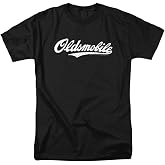 Popfunk Classic Oldsmobile Oldsmobile Cursive Logo Unisex Adult T Shirt
