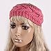 Knitted Floral Headband Warm Ear Warmer Headwrap & Hairband
