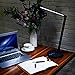 GOOLOO Metal LED Desk Lamp Eye-Caring Table Lamps, 11W, 5 Color Temperatures & 5 Brightness Levels, USB Charging Port, 30-Minute Timer, Adjustable Neck, Glare-Free, Touch Control, Memory Function