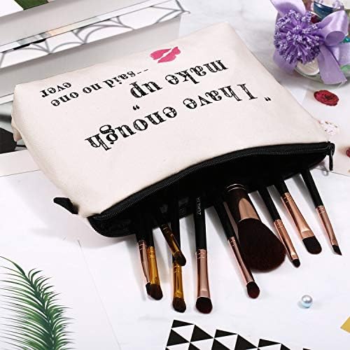 10 Pieces Letters Makeup Bags Cosmetic Pouch Travel Zipper Cosmetic Organizer Toiletry Bag Printing Pencil Bag for Women Girls Supplies Christmas (Black and White Style) 6 10 Pieces Letters Makeup Bags Cosmetic Pouch Travel Zipper Cosmetic Organizer Toiletry Bag Printing Pencil Bag for Women Girls Supplies Christmas (Black and White Style)