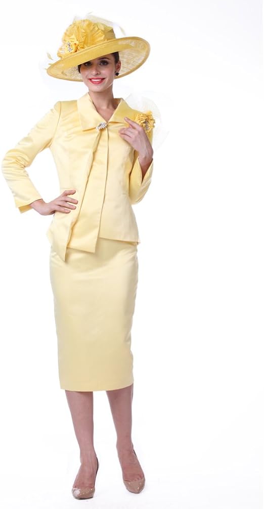 Kueeni Women Church Suits 3PCS Dress Skirt Mother of the