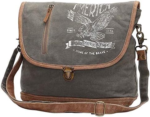 Amazon.com | Myra Bags Cafe & Legumes Key Upcycled Canvas  display picture 1