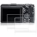 AFUNTA Screen Protectors Compatible GR II, 2 Pack Anti-Scratch Tempered Glass Protective Films for DSLR Digital Camera
