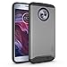 Moto X4 Case, Slim-Fit Heavy Duty [Merge] Extreme Protection/Rugged but Slim Dual Layer Case for Motorola Moto X4 / Android One Moto X4 (Metallic Slate)